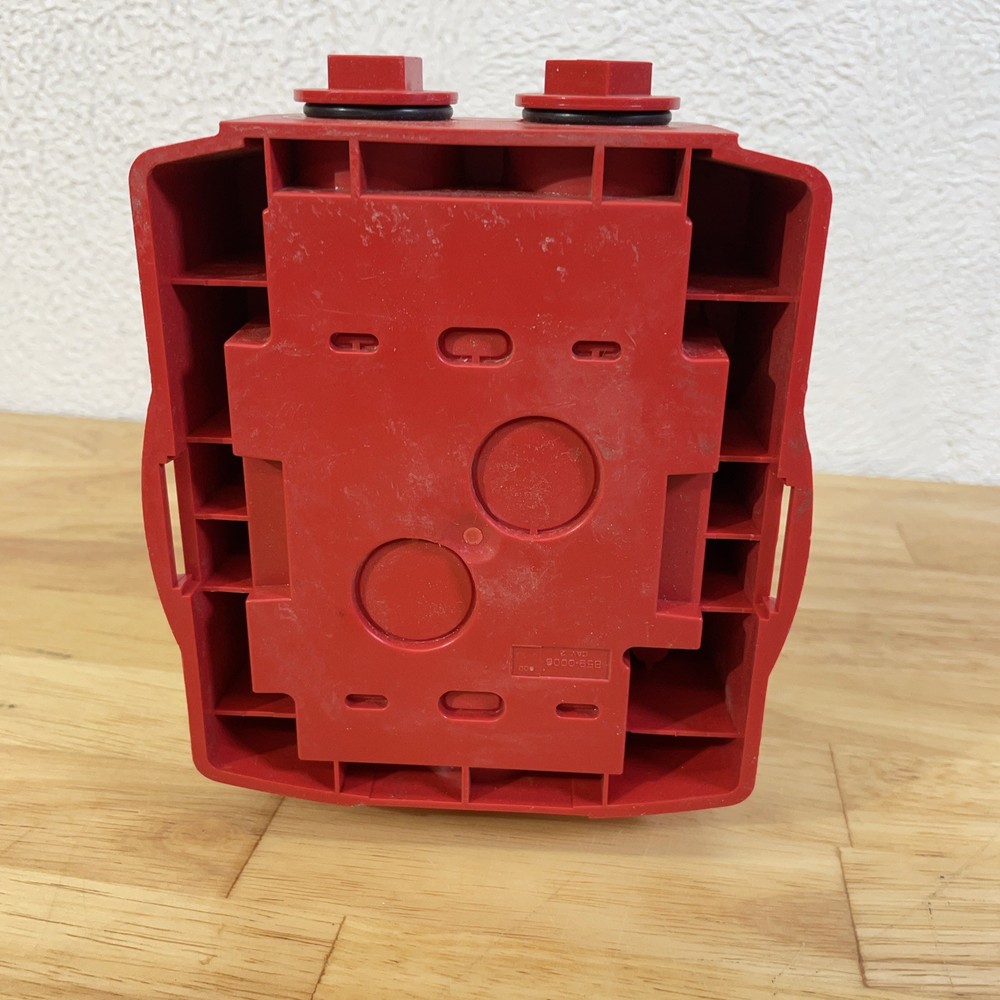 Red Weatherproof Back Box -- B59-0006