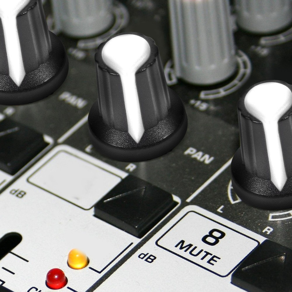 20 Pcs Instrument Volume Knobs Potentiometer Caps Replacement Control