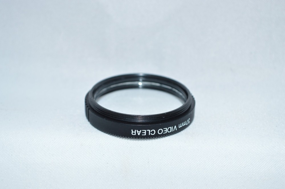Video 37 mm Clear Screw-In Filter (U-61)