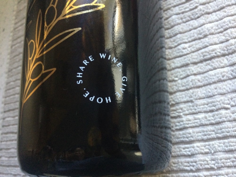2020 One Hope Cabernet Sauvignon Wine bottle EMPTY