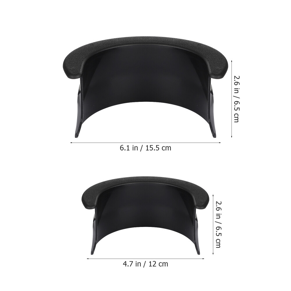 6PCS Billiards Table Pocket Liners Pool Red Valley Pockets Replacement Black