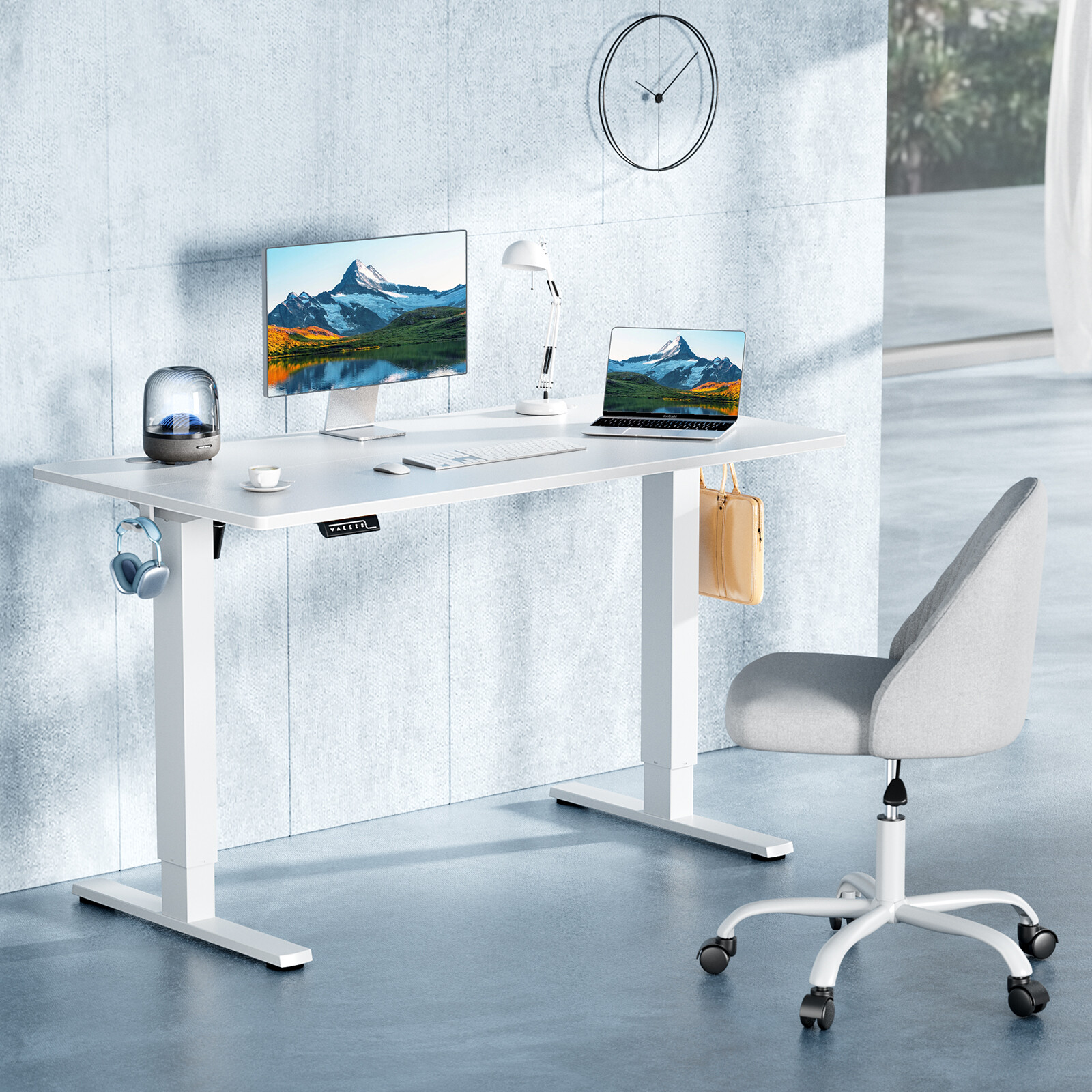 Electric Standing Desk Height Adjustable Computer Table 40/48/55/63x24in