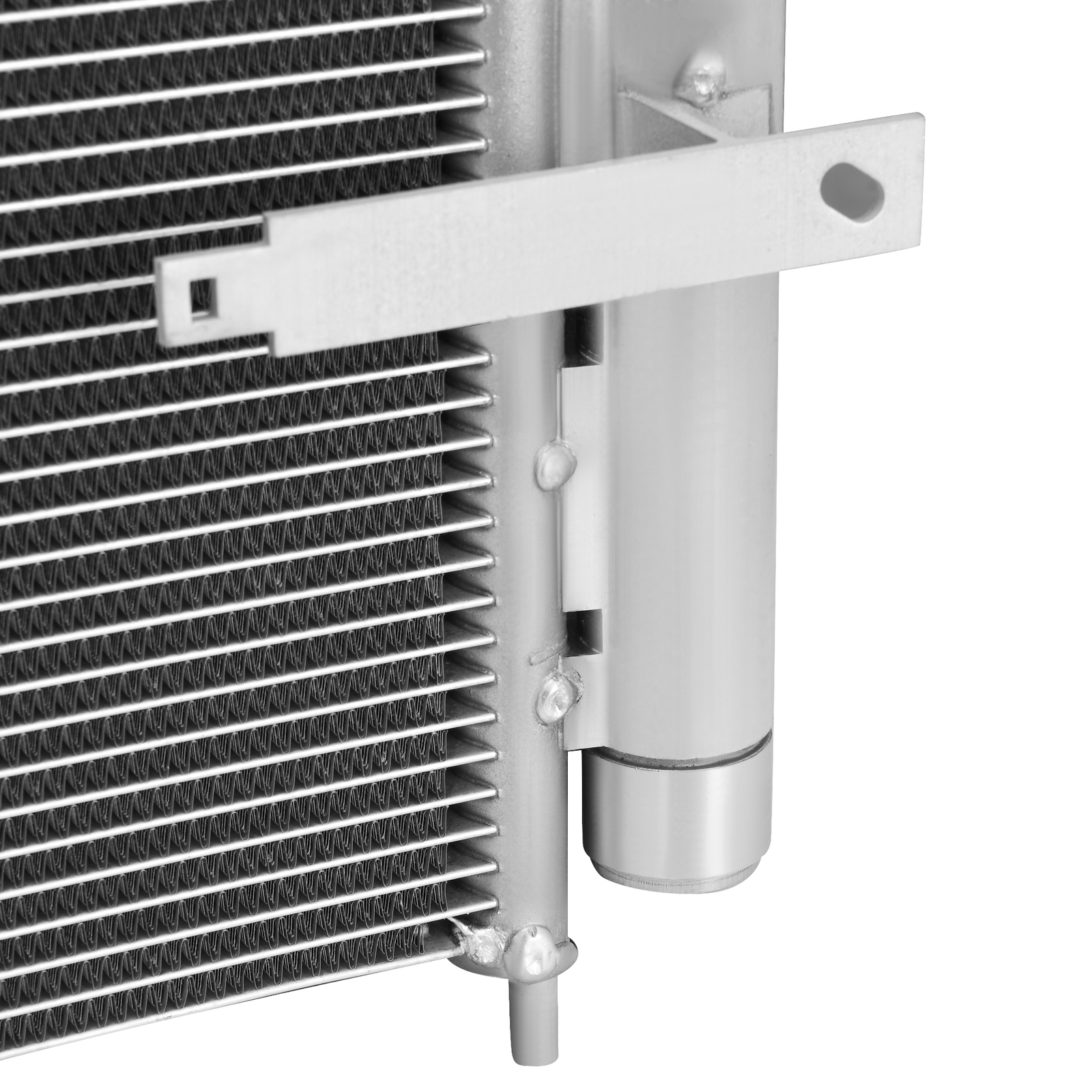 A/C AC Condenser with Receiver Drier for 2006-2011 Honda Civic Sedan Aluminum