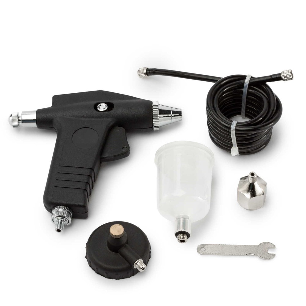 Single Action Trigger Style Airbrush with Propellant Adaptors