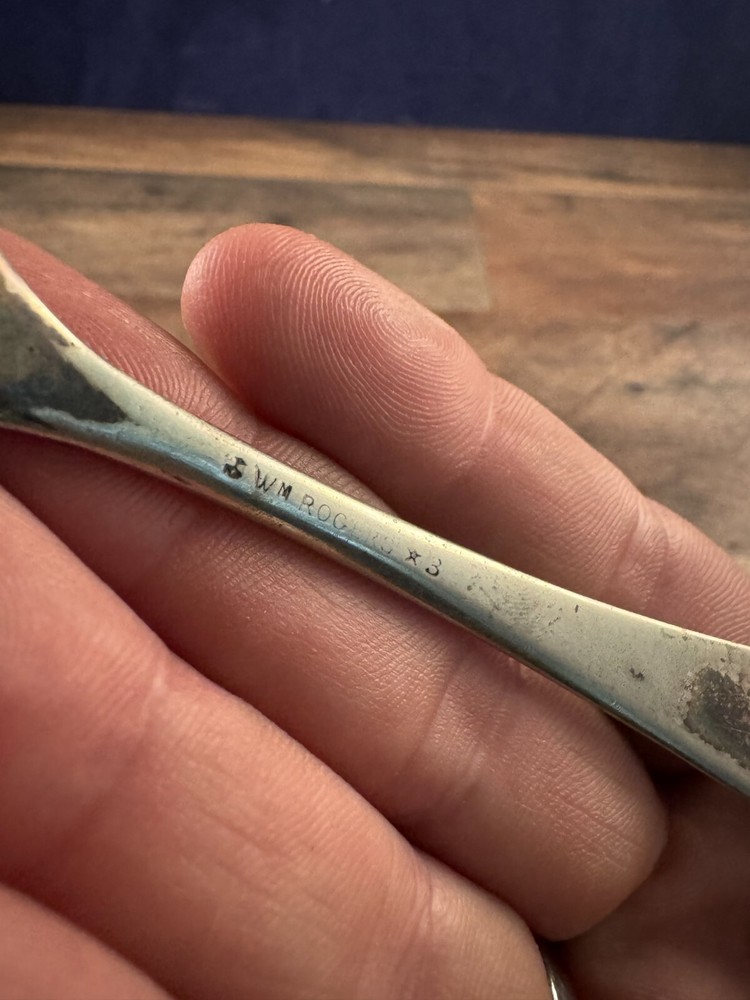 Wm Rogers Silverplated Salad Fork Cardinal Pattern