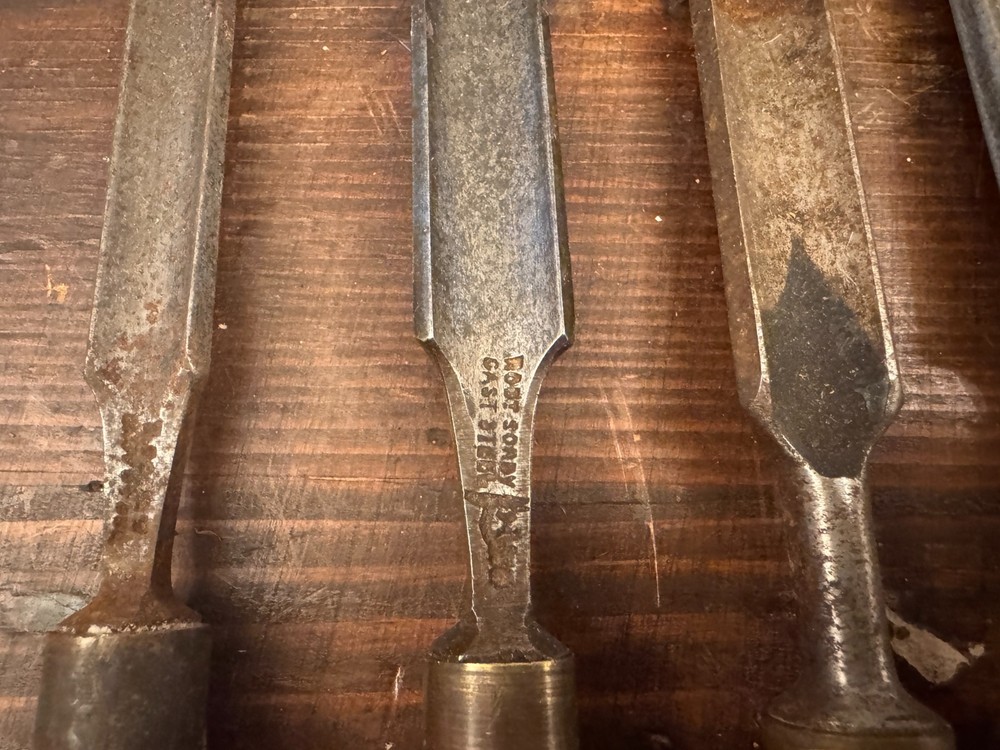 Woodwork Gouges Rare British Tools - Marples Sorby Stormont