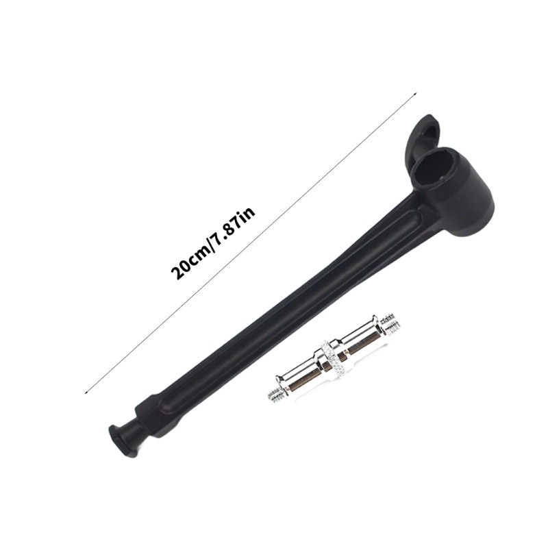 Quick Setups Hexagonal Clamp Arm With Adjustable Extension Rod For Studio Light