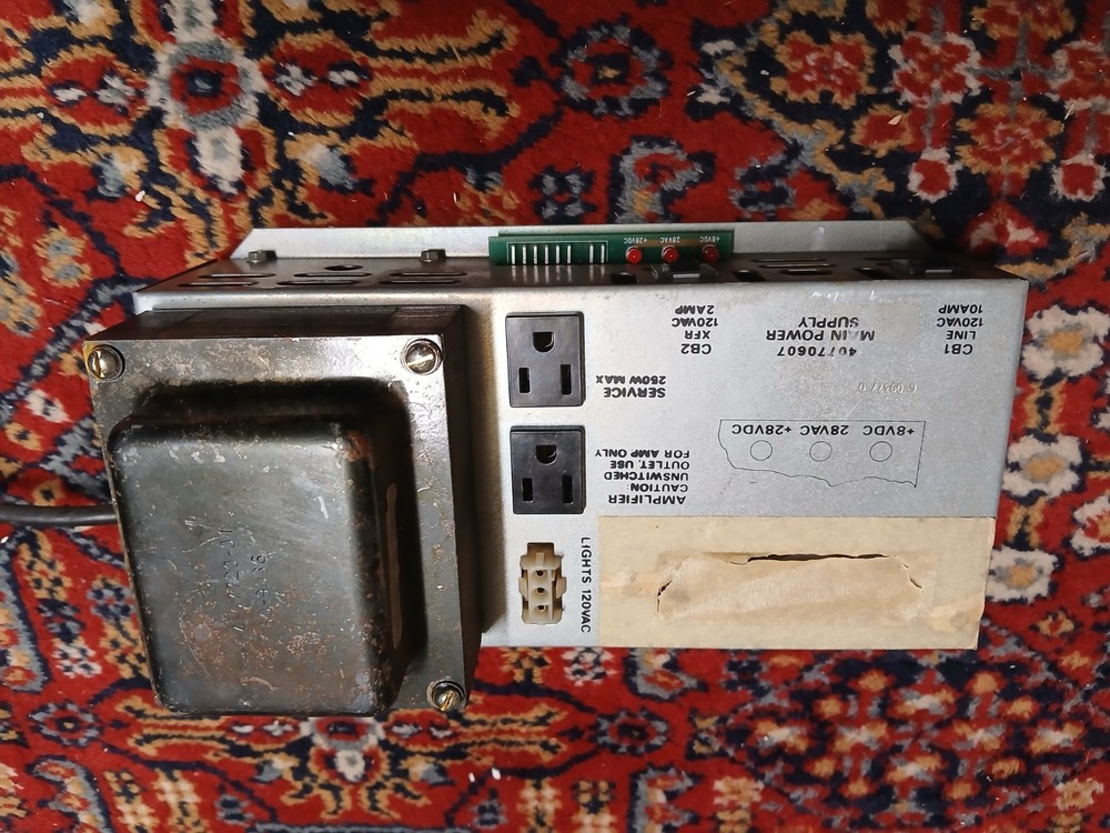 Rowe CD100 Power Supply Complete 40770607 Bench Tested