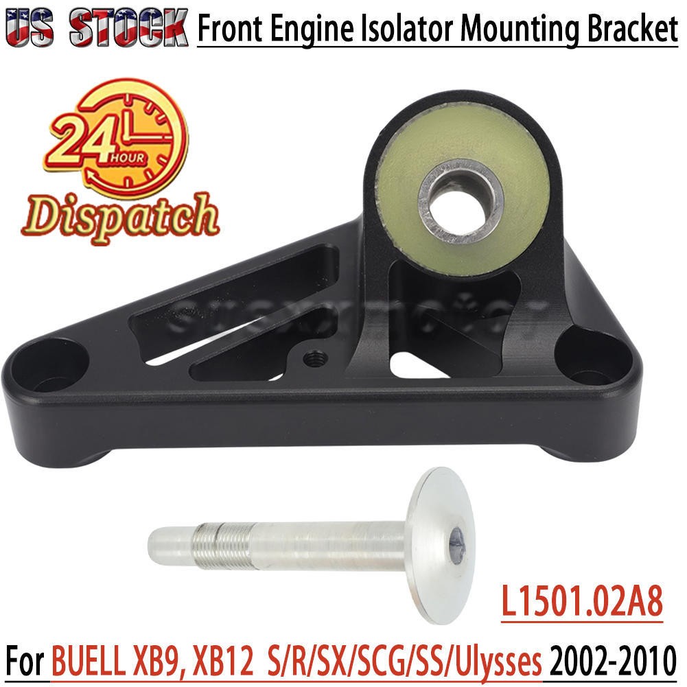 Front Engine Isolator Mounting Bracket For BUELL XB9, XB12 S/R/SX/SCG/SS 2002-10