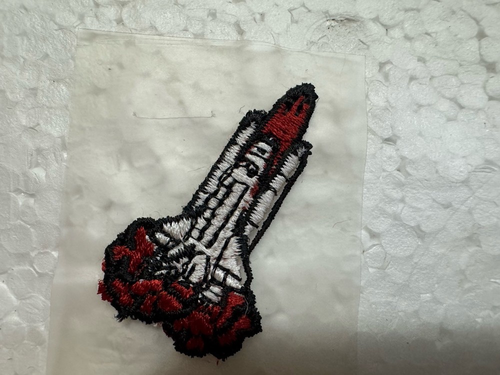Vintage TINY Space Shuttle Sticky Patch