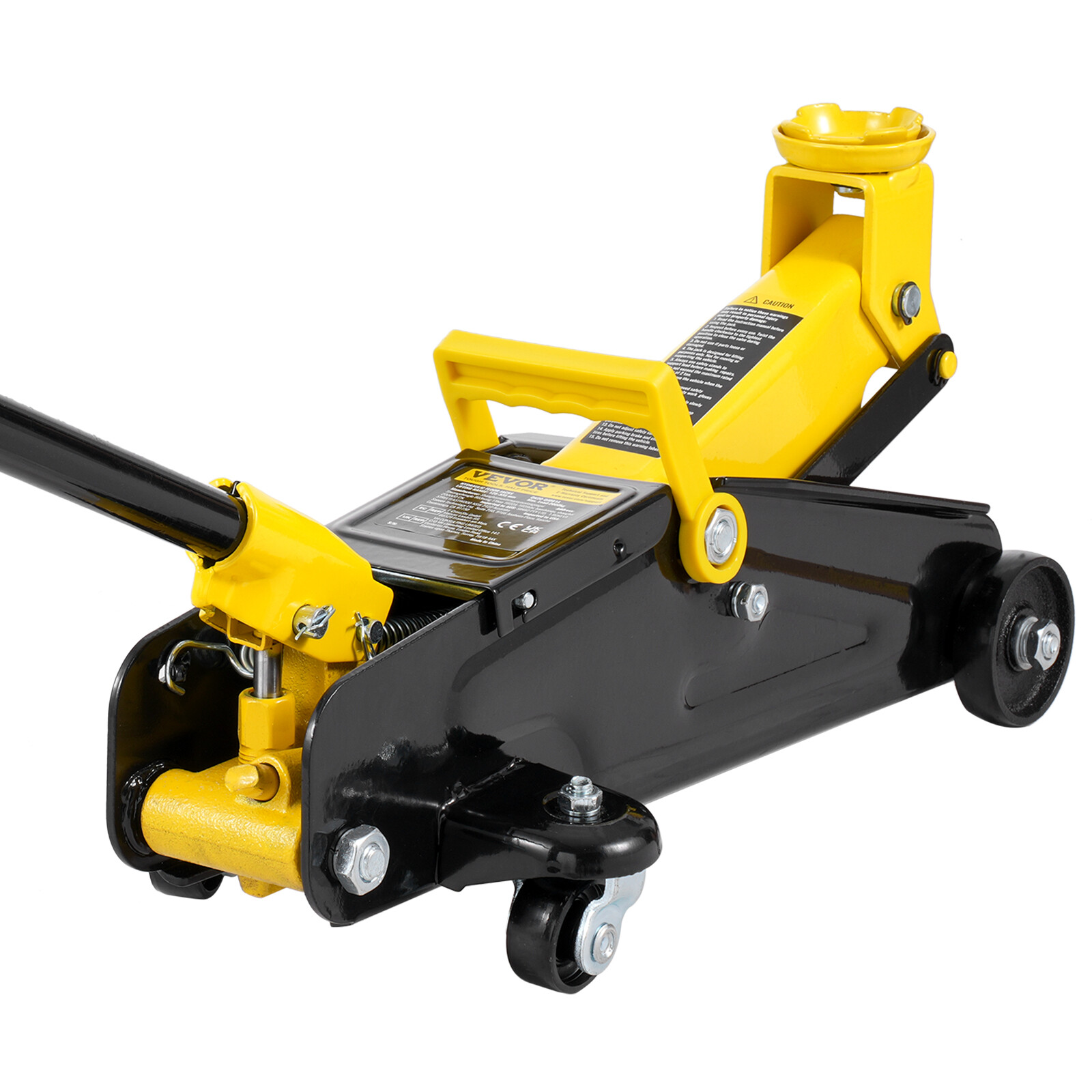 VEVOR Low Profile Floor Jack 2 Ton Heavy Duty Single Piston Hydraulic Pump
