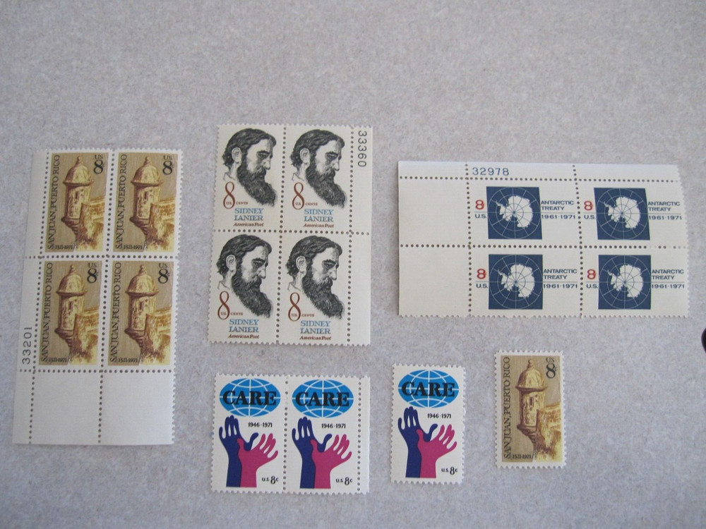 US 8 CENT COLLECTION, MNH