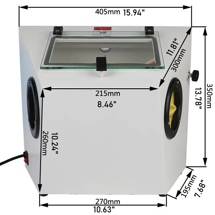 Portable Sand Blasting Machine Jewelry Mini Small Sandblaster Machine Tools 220V