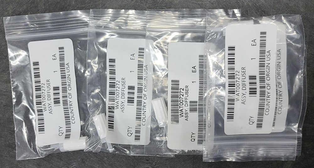 NEW!! Waters Assy, Diffuser  4 pk  p/n: WAT007272