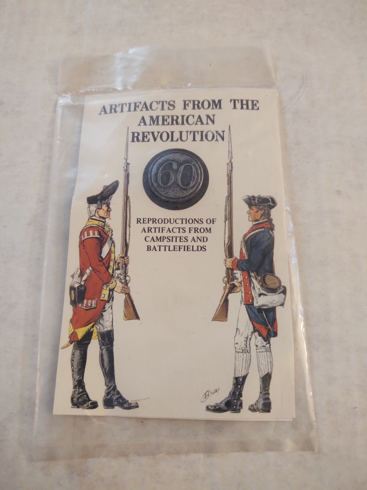Arrifcats From The American Revolution 60th Regiment Royal American Reproduction