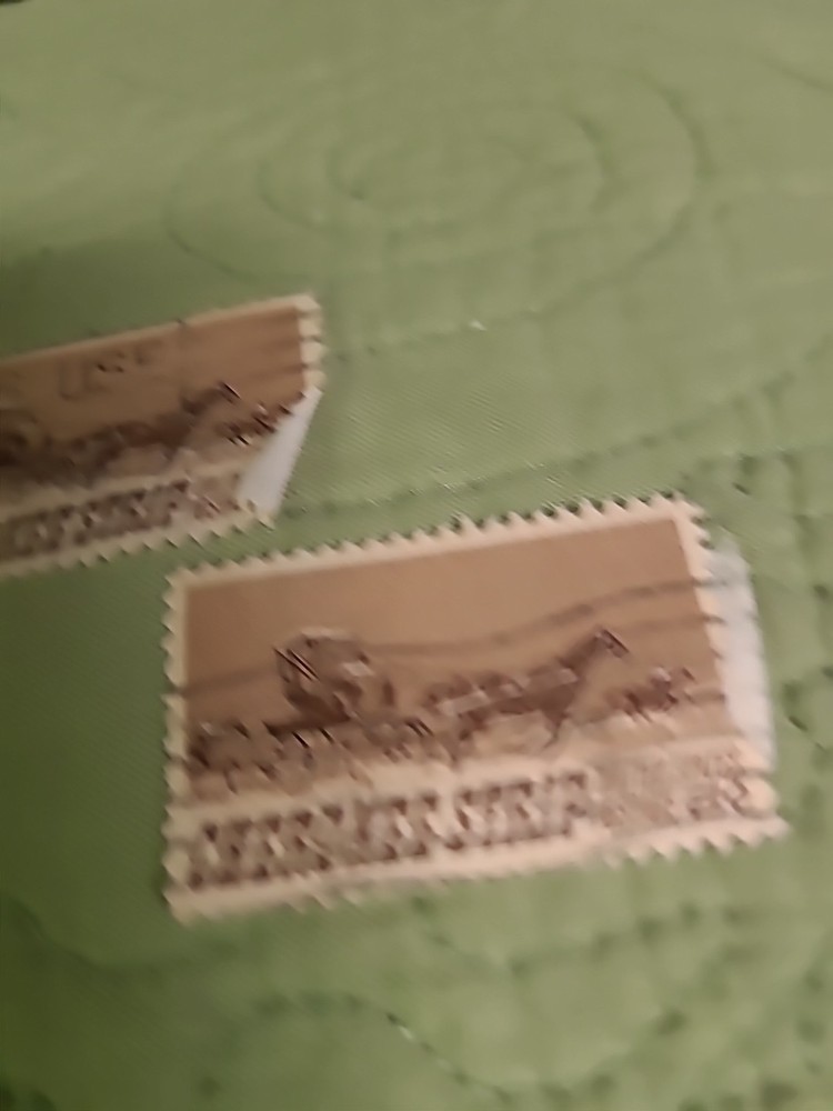 Three Chetokee Strip Stamps (ENVELOPE#15)