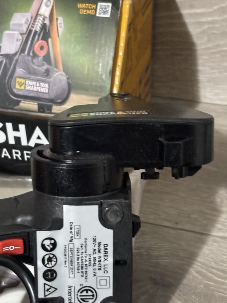 Sharpener - Work Sharp Knife & Tool Sharpener - Black (WSKTS)