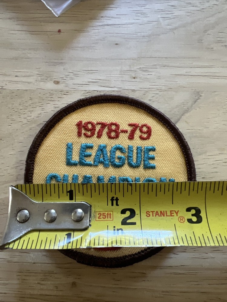 ABC LEAGUE CHAMPION BOWLING PATCH 1978-79. VINTAGE