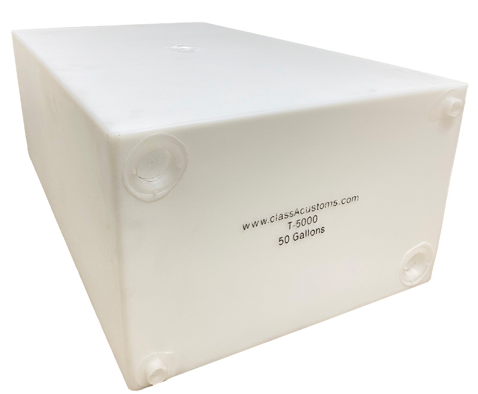 50 Gallon Fresh / Gray Water Holding Tank storage food shower wash dish T-5000