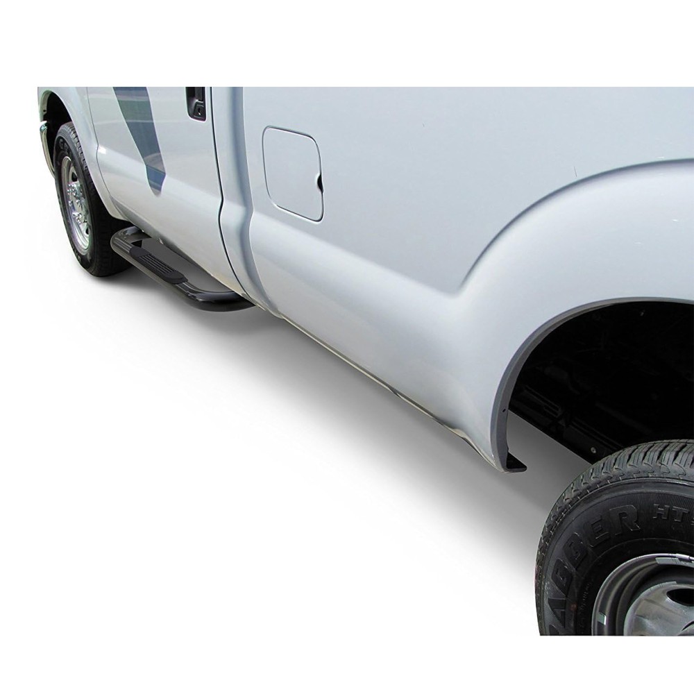 Steel Nerf Bars Compatible with 1999-2018 Chevy Silverado/GMC Sierra Regular Cab