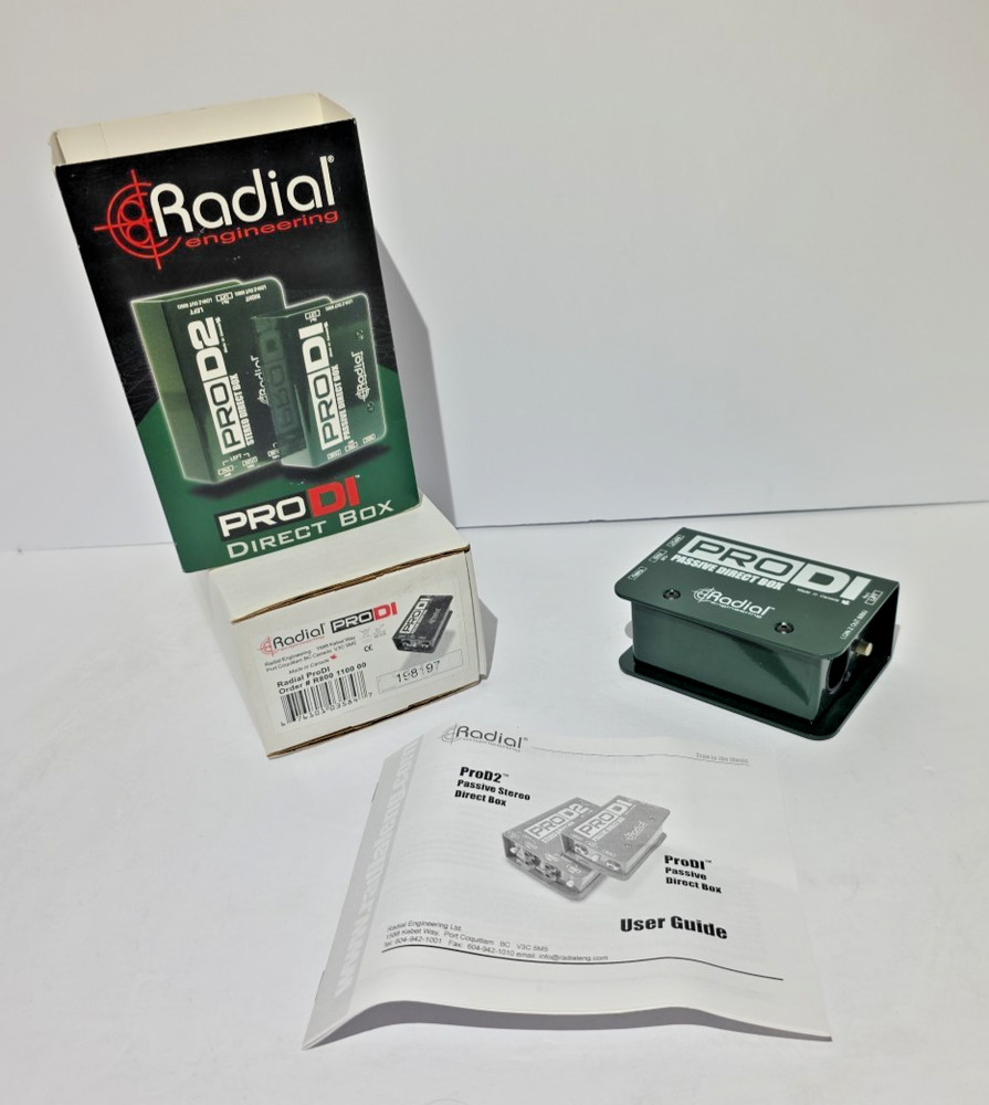 Radial Engineering ProDI Passive Direct Box Pro DI