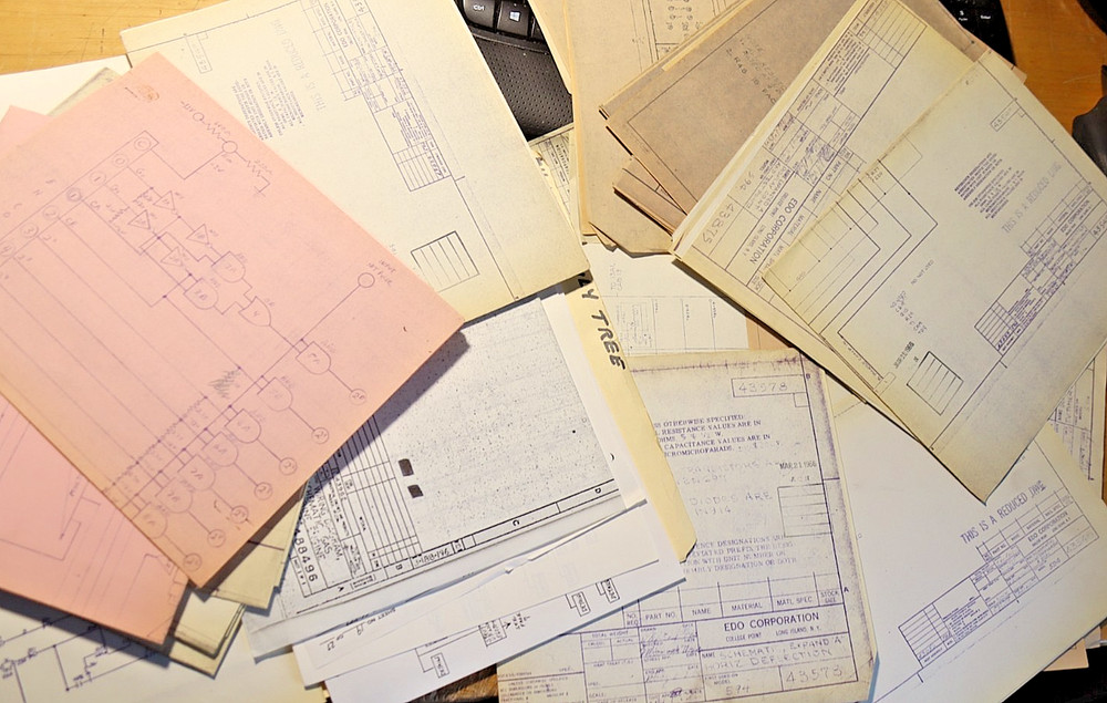 EDO MARK 105 MINESWEEPER Maintenance Engine Testing, Specs 1960-1980s Blueprints