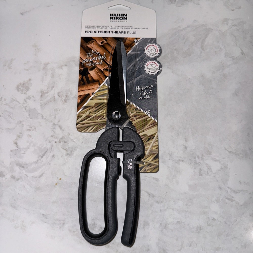 Kuhn Rikon Pro Kitchen Scissors Plus New