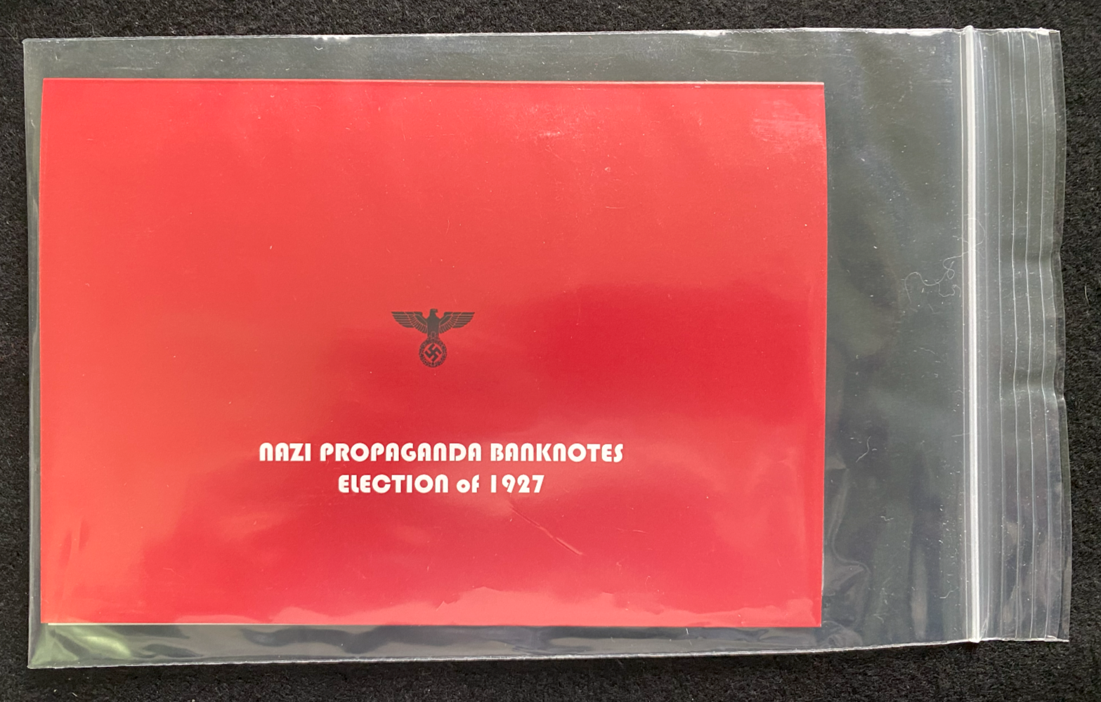 Germany HUNDRED Million Mark Propaganda Banknotes 1927 Election COA & History