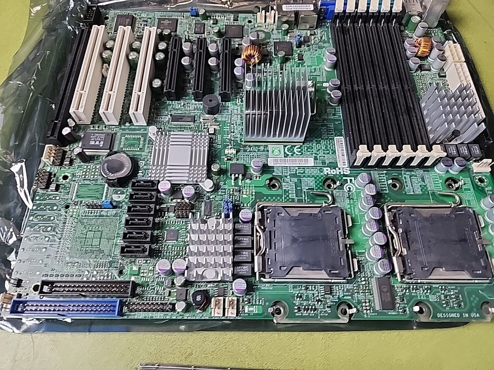 Supermicro X7DCL-I Server Board Combo | Intel Xeon E5405 | 24GB DDR2 ECC K2