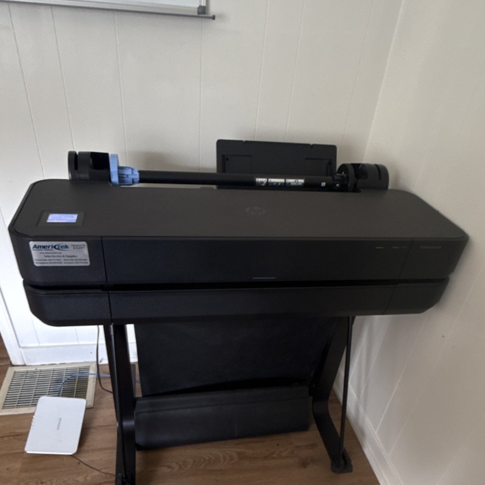 HP 5HB09A Wide Format Large Format Inkjet Printer Plotter Professional Printing