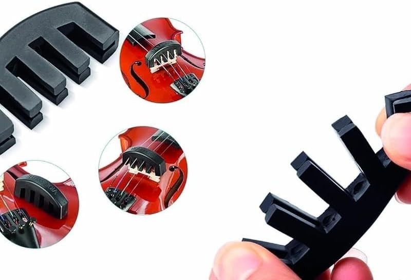 Versatile Rubber Cello Mute - Perfect for Cello and Other String Instruments