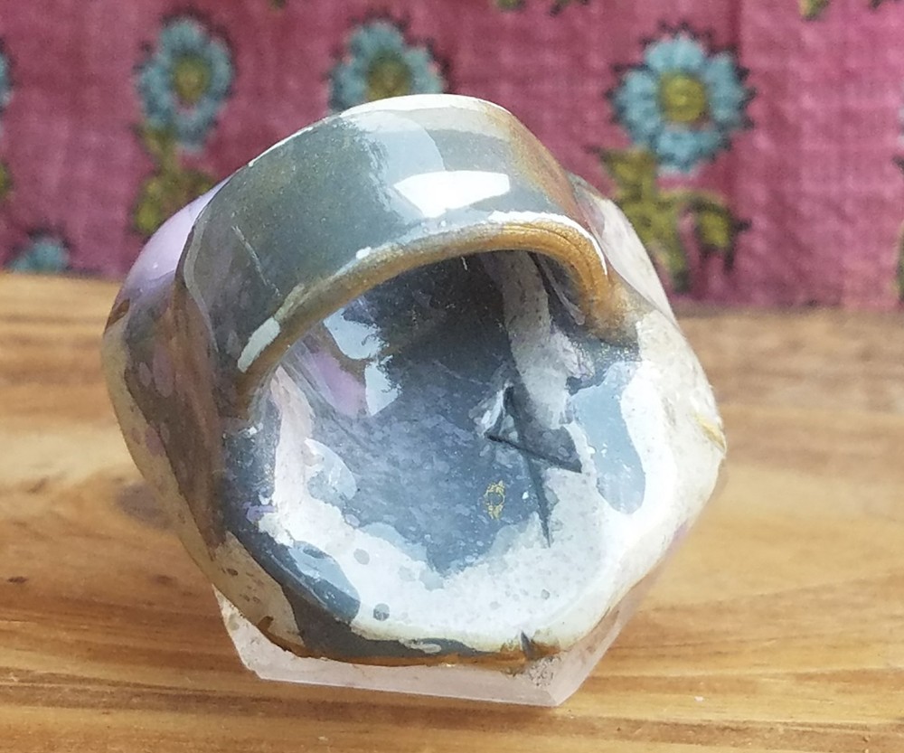 Quarts Raw Crystal Large Chunky Ring Size 5