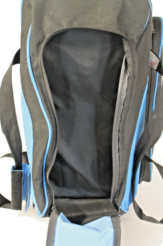 Strikeforce KR Eliminator Double Roller Bowling Bag-Blue 8920-02 (READ)