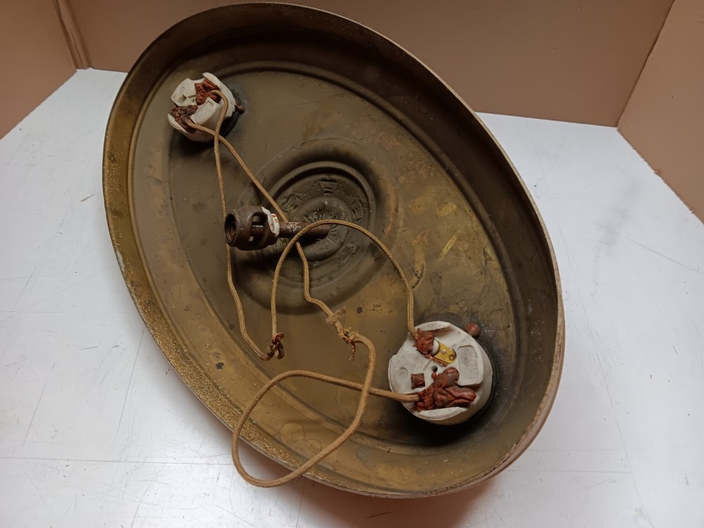 Antique Art Dèco Ceiling Light Fixture