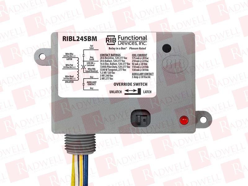 FUNCTIONAL DEVICES RIBL24SBM / RIBL24SBM (NEW IN BOX)