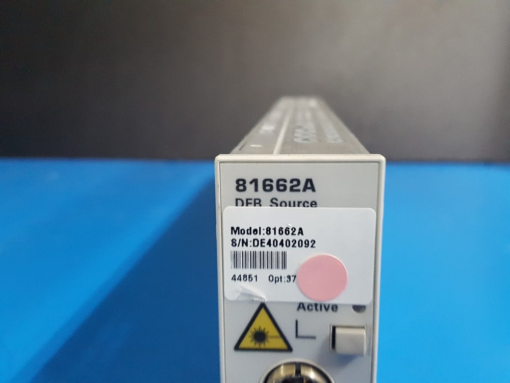 HP/Agilent 81662A: DFB Laser Source Module (Opt.373) (2092)