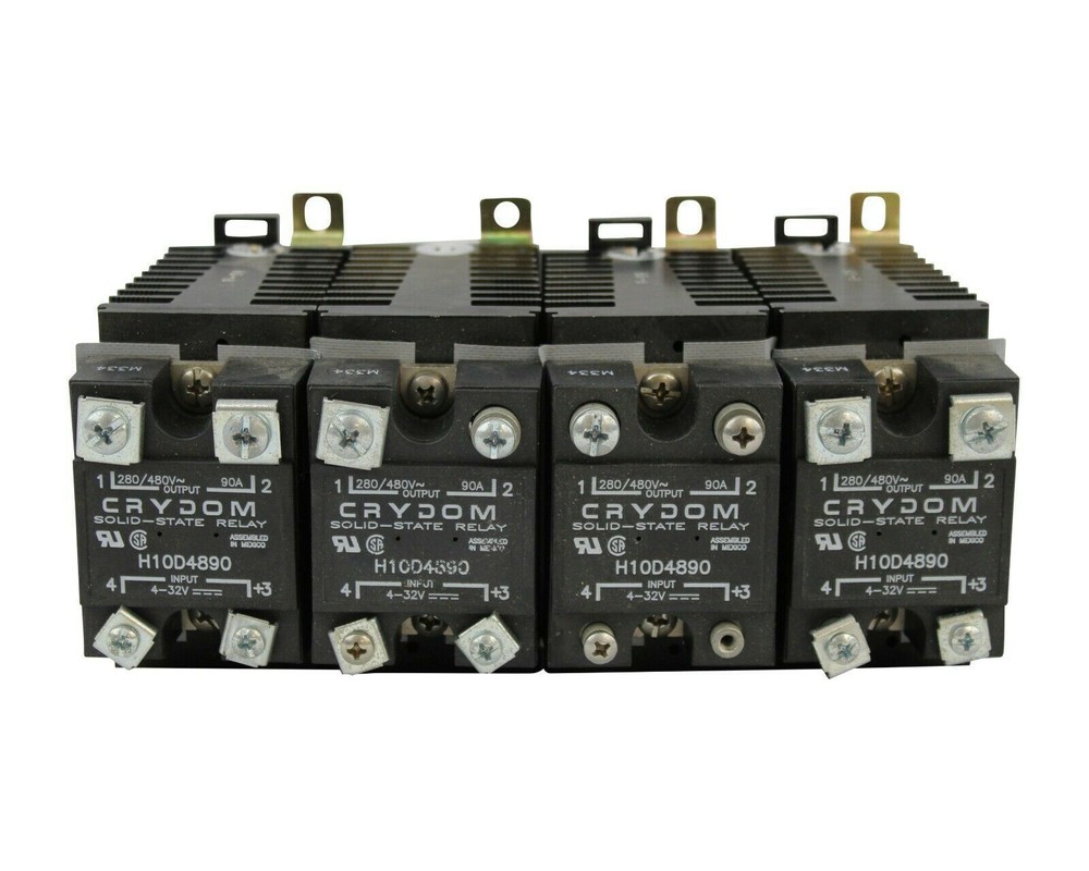 CRYDOM SOLID STATE RELAY H10D48090 LOT OF 4