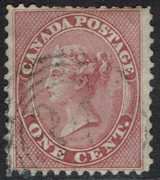 CANADA 1859 QV 1C USED