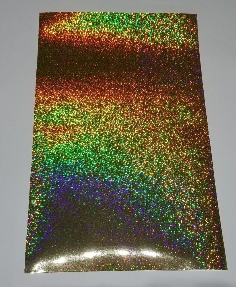 Gold Sequins Sign Vinyl 24" x 10 ft