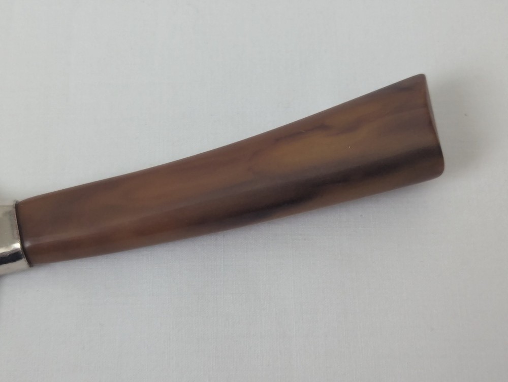 Vintage Bakelite Handle Frontier Forge Cake Knife Kitchen Utensil 6” Blade