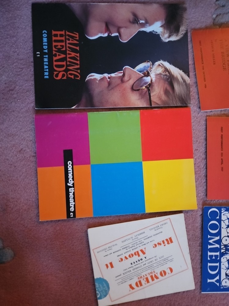 8 'Comedy' Theatre Programmes