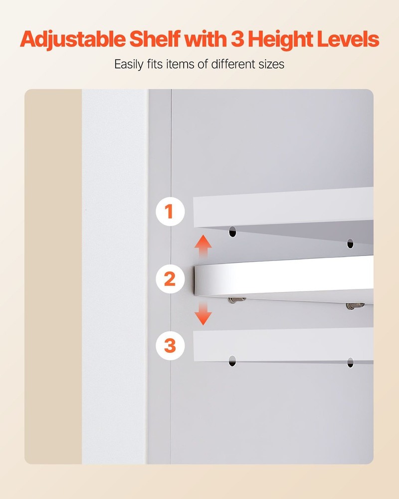 Smart Design Cabinet for Tight Spaces with Ample St...