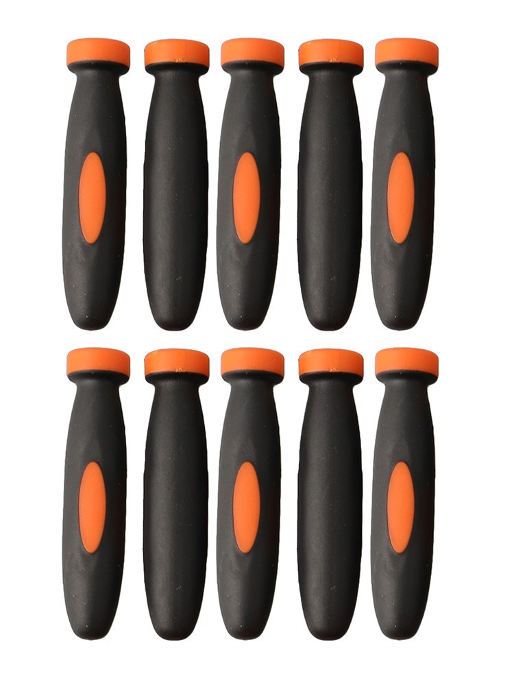 Handles File Rubber Files Handles Replacements Rubber 10Pcs Accessories