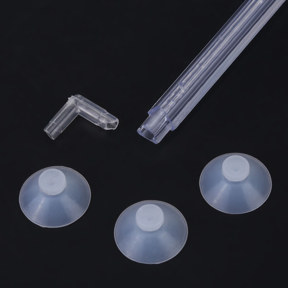 Aquarium Fish Tank Bubble Release Bar Transparent Plastic Creates Comfortable T