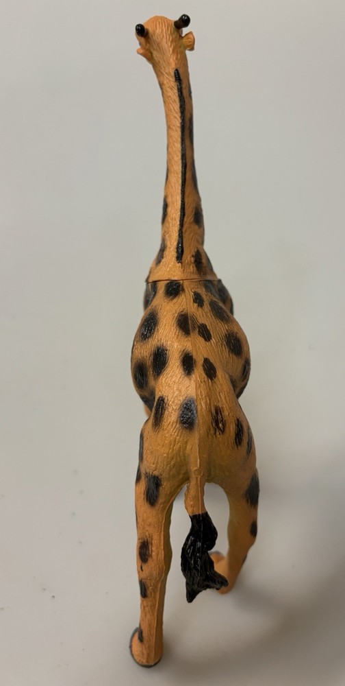 Vintage Realistic Giraffe Plastic Toy