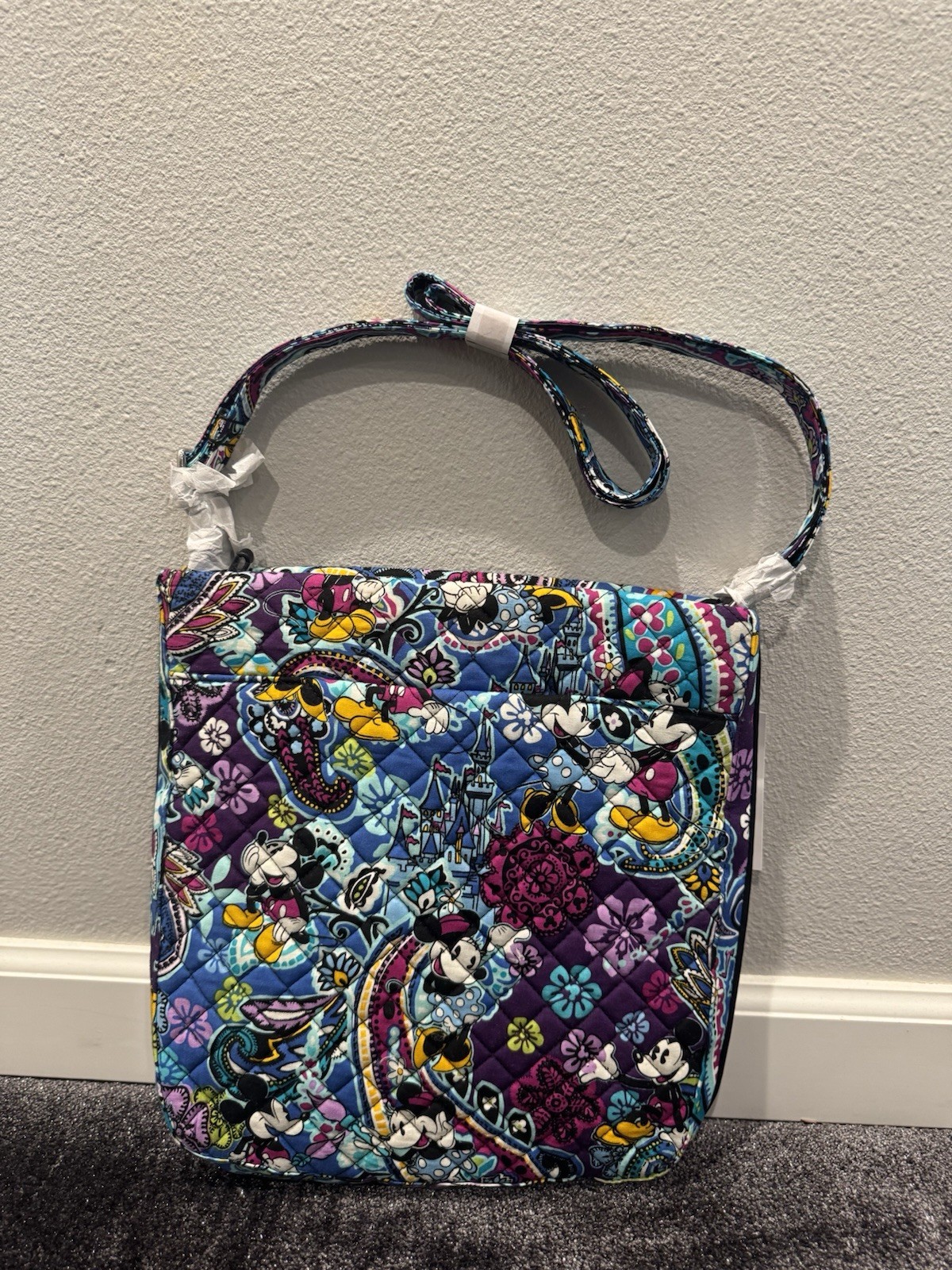 Vera Bradley Disney Mickey Mouse Multicolor Medium Shoulder Bag