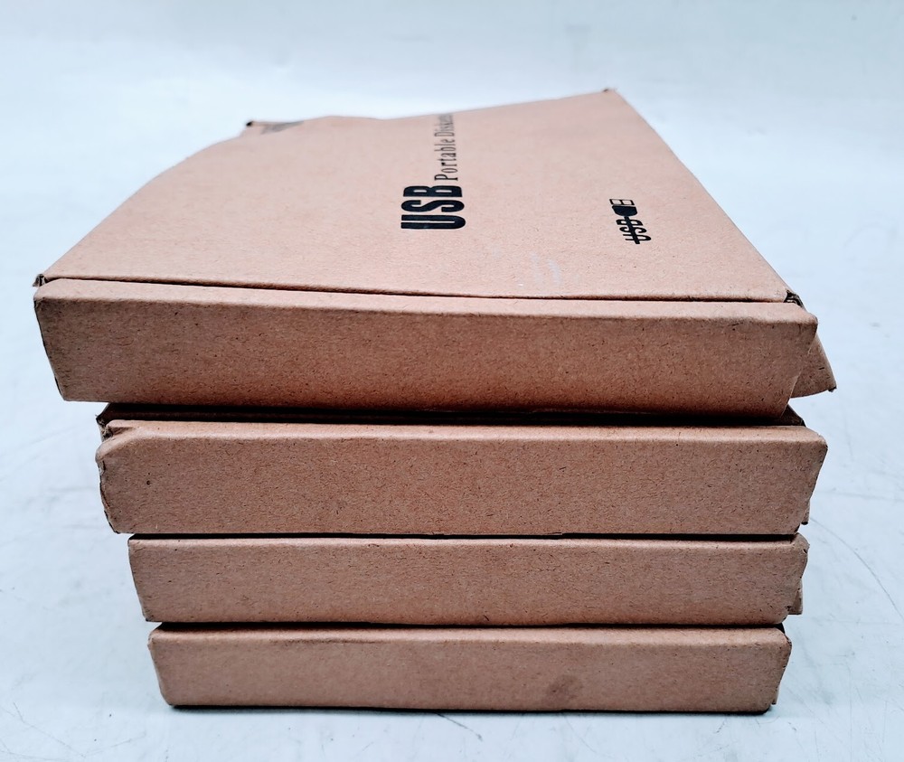 Lot of 4 USB Protable Diskette drive