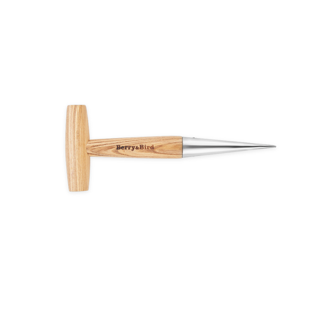 Berry&Bird Hand Dibber Garden Hole Punch Tool for Seeds Bulbs