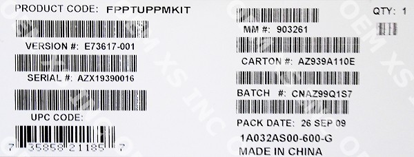 Intel FPPTUPPMKIT Preventative Maintenance Kit New Bulk Packaging