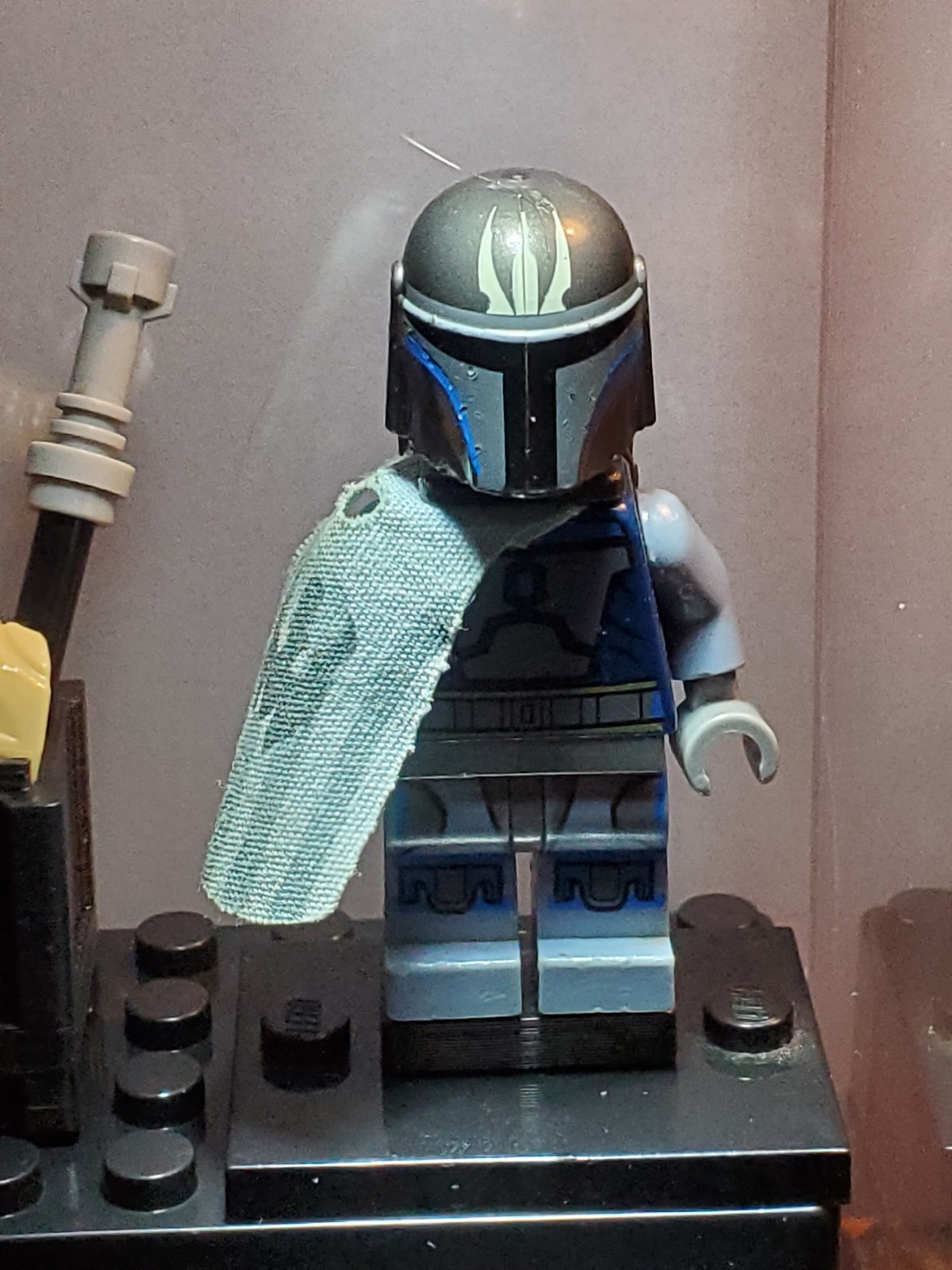 Lego Mini Figure Heel protector 100 Quantity BLACK